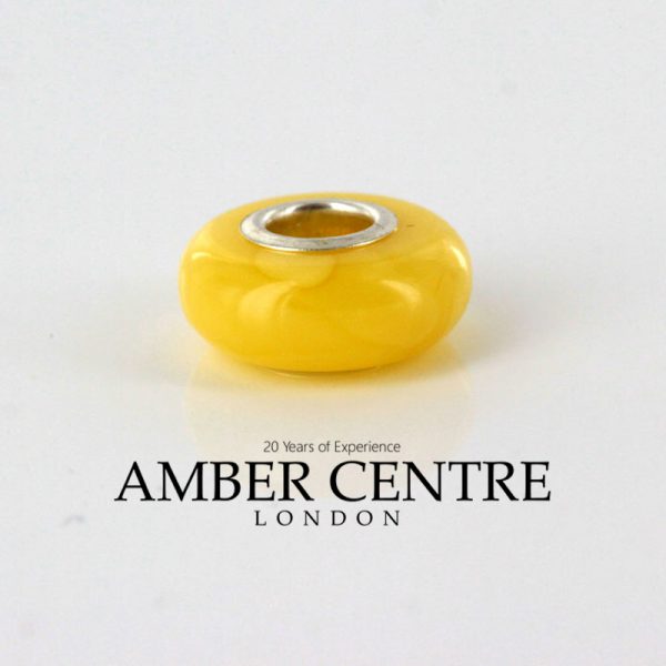 Like Trollbeads Pandora German Baltic Amber Charm For European Bracelets CHA15 RRP£50!!!