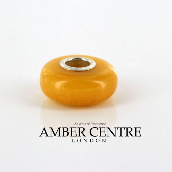 Like Trollbeads Pandora German Baltic Amber Charm For European Bracelets CHA17 RRP£60!!!