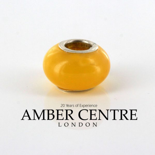 Like Trollbeads Pandora German Baltic Amber Charm For European Bracelets CHA19 RRP£50!!!