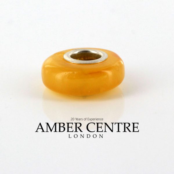 Like Trollbeads Pandora German Baltic Amber Charm For European Bracelets CHA22 RRP£45!!!