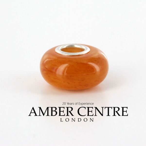 Like Trollbeads Pandora Antique German Baltic Amber Charm For European Bracelets CHA29 RRP£60!!!