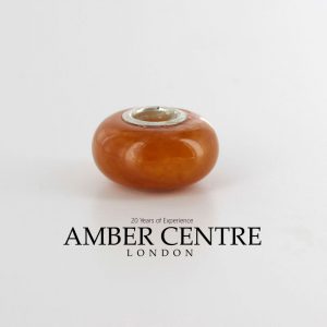 Like Trollbeads Pandora Antique German Baltic Amber Charm For European Bracelets CHA30 RRP£60!!!