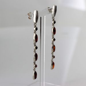 Italian Handmade German Baltic Amber Set 925 Sterling Silver- SET22 RRP£295!!