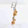 Antique Butterscotch German Baltic Amber Set includes Necklace/Earrings/Bracelet 925 Sterling Silver SET26 RRP£990!!!