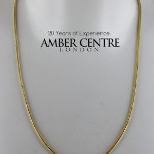 Italian Made Real Classic Snake Chain 14ct solid Gold 16 Inch 1.2mm-GCH003 RRP £395!!