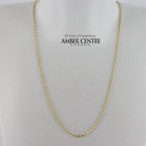 Italian Made Trace Chain 9ct Gold Classic Elegant 16 Inch /41 cm GCH011RRP£155!!!