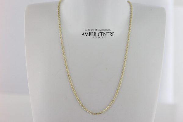 Italian Made Trace Chain 9ct Gold Classic Elegant 16 Inch /41 cm GCH011RRP£155!!!