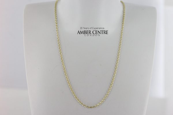 Italian Made Trace Chain 9ct Gold Classic Elegant 18 Inch /45 cm- GCH008 RRP £150!!!