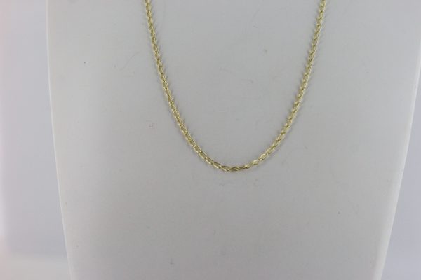 Italian Made Trace Chain 9ct Gold Classic Elegant 16 Inch /41 cm GCH011RRP£155!!!
