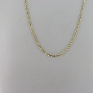 Italian Made Trace Chain 9ct Gold Classic Elegant 18 Inch /45 cm- GCH008 RRP £150!!!