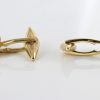 Italian Handmade Cufflinks German Baltic Amber In Solid 9ct solid Gold GF002 RRP£395!!!