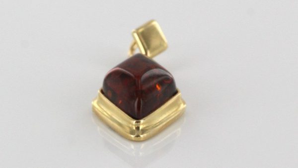 Italian Hand Made Elegant Unique German Baltic Amber Pendant in 14ct Gold - GP0408 RRP£275!!!