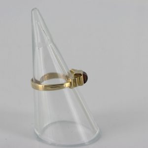 Italian Unique Handmade German Baltic Amber Ring in 9ct solid Gold- GR0282 RRP £275!!!