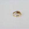 Italian Unique Handmade German Baltic Amber Ring in 9ct solid Gold- GR0288 RRP £250!!!