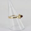 Italian Unique Handmade German Baltic Amber Ring in 9ct solid Gold- GR0296 RRP £250!!!