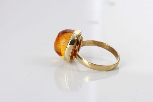 Amber with Insect Spider Rare German Baltic Amber Handmade 9ct solid gold GRR012 RRP£800!!!