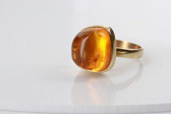 Amber with Insect Spider Rare German Baltic Amber Handmade 9ct solid gold GRR012 RRP£800!!!