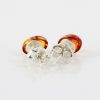 Italian Style German Baltic Classic Amber Studs ST0123 RRP£13!!! SPECIAL OFFER!!!
