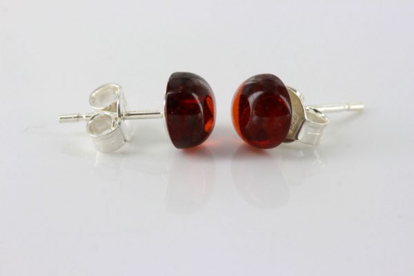 Italian Style German Classic Baltic Amber Stud Earrings ST0122 RRP£12!!!