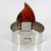 BANGLE ELEGANT GERMAN BALTIC AMBER HANDMADE IN 925 Solid STERLING SILVER BAN093 RRP£695!!!