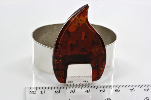 BANGLE ELEGANT GERMAN BALTIC AMBER HANDMADE IN 925 Solid STERLING SILVER BAN093 RRP£695!!!