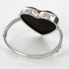 BANGLE HEART "LOVE" GERMAN BALTIC AMBER HANDMADE 925 Solid SILVER BAN098 RRP£750!!!