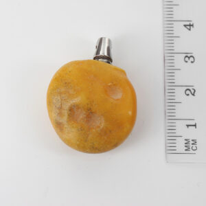 NATURAL GERMAN ANTIQUE BUTTERSCOTCH AMBER TEAR DROP PENDANT- PE0160 RRP145!!!