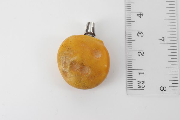 NATURAL GERMAN ANTIQUE BUTTERSCOTCH AMBER TEAR DROP PENDANT- PE0160 RRP145!!!