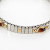 NOMINATION ELASTICATED ITALIAN "LUCKY" BRACELET WITH BALTIC AMBER in 18ct GOLD BAN134 RRP£295!!!