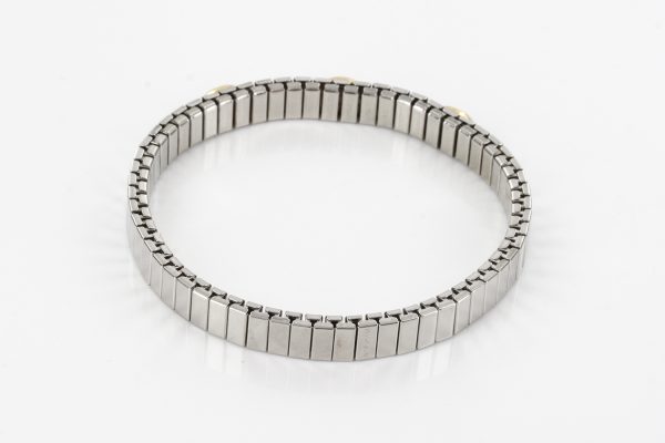 NOMINATION ITALIAN ELASTICATED BRACELET WITH BALTIC AMBER in 18ct GOLD BAN131 RRP£245!!!