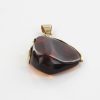 Mexican/Dominican Unique and Rare Amber Pendant in 14ct solid Gold -GPM005-RRP£525!!!