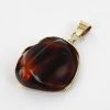 Mexican/Dominican Unique and Rare Amber Pendant in 14ct solid Gold -GPM005-RRP£525!!!