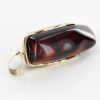 Mexican/Dominican Amber Pendant in 9ct solid Italian Gold Unique and Rare -GPM017 RRP£695!!!