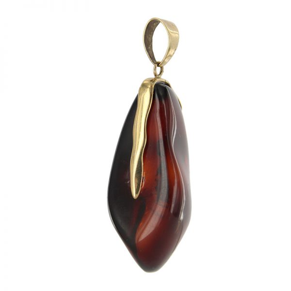 Mexican/Dominican Unique and Rare Amber Pendant in 9ct Gold - GPM007- RRP£625!!!