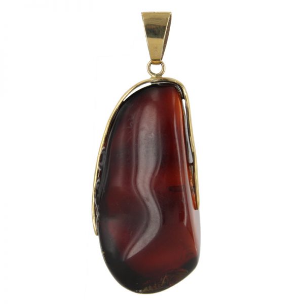 Mexican/Dominican Unique and Rare Amber Pendant in 9ct Gold - GPM007- RRP£625!!!