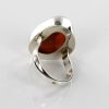 HANDMADE GERMAN BALTIC BUTTERSCOTCH UNIQUE AMBER 925 SILVER RING WR050 RRP£100!!!
