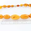 German Large Baltic Amber Antique Unique Handmade Rare Beads A0151 RRP£14000!!!