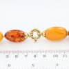 German Large Baltic Amber Antique Unique Handmade Rare Beads A0151 RRP£14000!!!