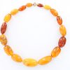 German Large Baltic Amber Antique Unique Handmade Rare Beads A0151 RRP£14000!!!