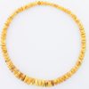 German Baltic Amber Rare Antique Natural Handmade Bead Necklace A0150 RRP£6990!!!
