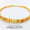 German Baltic Amber Rare Antique Natural Handmade Bead Necklace A0150 RRP£6990!!!