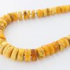 German Baltic Amber Rare Antique Natural Handmade Bead Necklace A0150 RRP£6990!!!