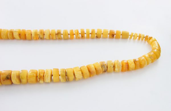 German Baltic Amber Rare Antique Natural Handmade Bead Necklace A0150 RRP£6990!!!