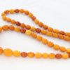 Antique German Butterscotch Baltic Amber Unique Beaded Necklace A0139 RRP£19000!!!