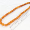 Antique German Butterscotch Baltic Amber Unique Beaded Necklace A0135 RRP£4250!!!