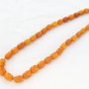 Antique German Butterscotch Baltic Amber Unique Beaded Necklace A0135 RRP£4250!!!