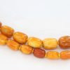 Antique German Unique Butterscotch Baltic Amber Beaded Necklace A0134 RRP£27000!!!