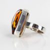 Handmade German Genuine Baltic Amber Elegant Ring 925 Silver Ring WR171 RRP£145!!!