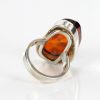 Handmade German Genuine Baltic Amber Elegant Ring 925 Silver Ring WR171 RRP£145!!!