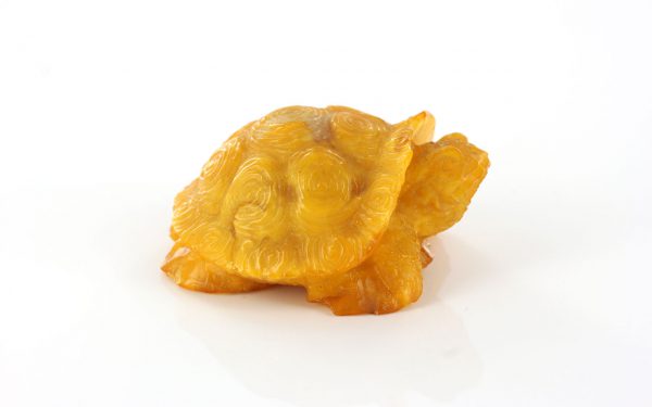 German Antique Baltic Amber Turtle Carving Exquisitely Carved CAR0064 RRP£495!!!